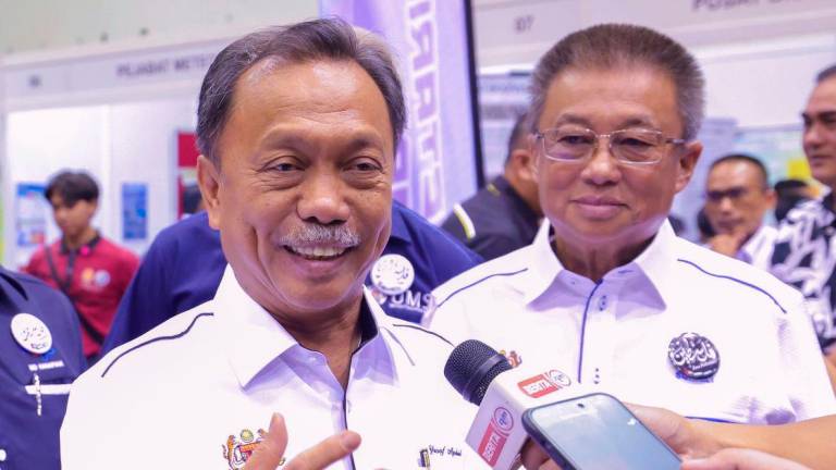 Timbalan Menteri Sains, Teknologi dan Inovasi Datuk Mohammad Yusof Apdal - fotoBERNAMA