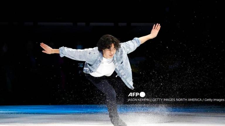 Nathan Chen attends the 2023 Scott Hamilton &amp; Friends: A Salute To 90’s Country at Bridgestone Arena on November 19, 2023 in Nashville, Tennessee. (Photo by Jason Kempin / GETTY IMAGES NORTH AMERICA / Getty Images via AFP)