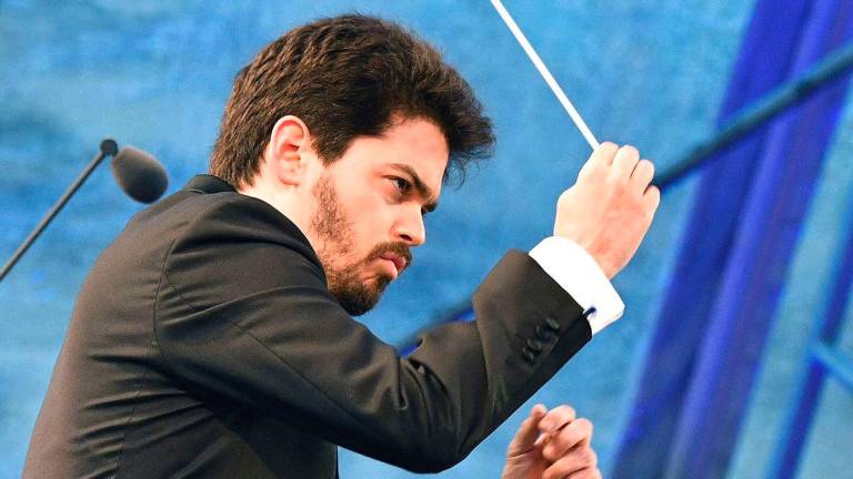 Israeli-born conductor Lahav Shani - Photo by AFP