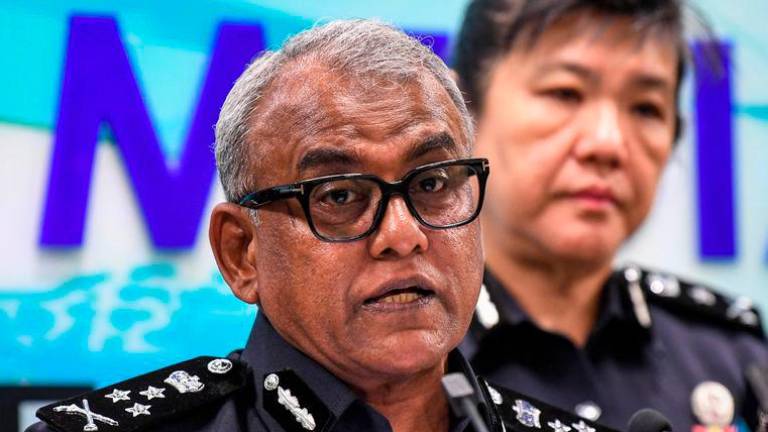 Bukit Aman Commercial Crime Investigation Department director Datuk Seri Ramli Mohamed Yoosuf - BERNAMApix