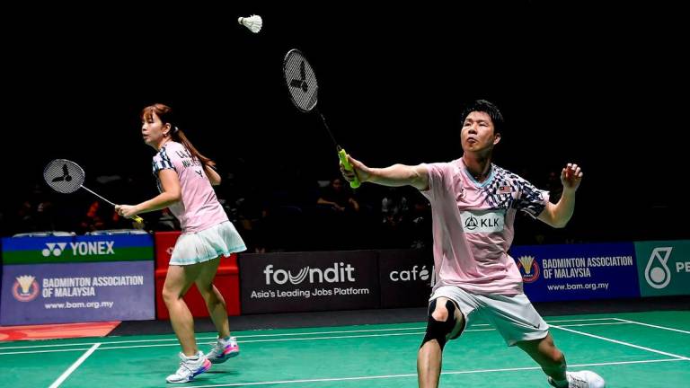 National professional mixed doubles pair, Goh Soon Huat-Shevon Lai Jemie - BERNAMApix