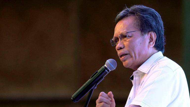 Presiden Parti Warisan Datuk Seri Mohd Shafie Apdal - fotoBERNAMA