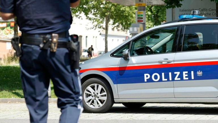 Several people died in a school shooting, including the attacker, Austrian broadcaster ORF quoted the interior ministry as saying. (Photo by ERWIN SCHERIAU / APA / AFP)