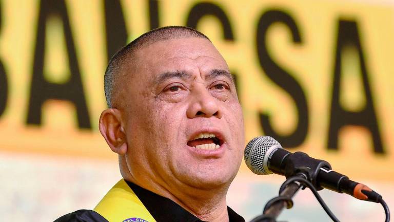 Perak Menteri Besar Datuk Seri Saarani Mohamad - Photo by BERNAMA