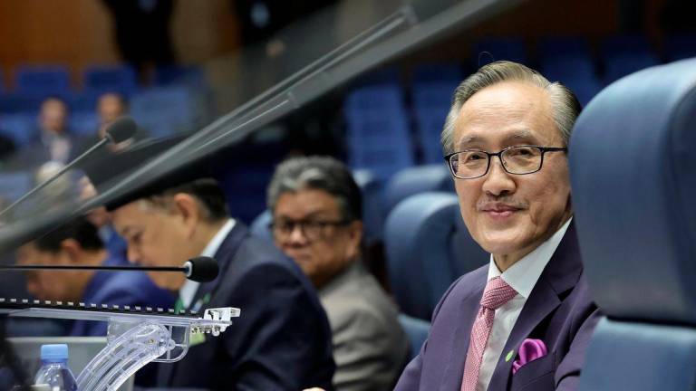 Sabah Finance Minister Datuk Seri Masidi Manjun - Photo by BERNAMA