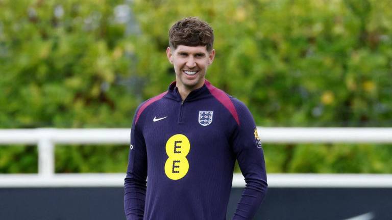 Football - World Cup - European Qualifiers - England Training - St George's Park, Burton upon Trent, Britain - September 3, 2025England's John Stones during training - Action Images via REUTERSPIX