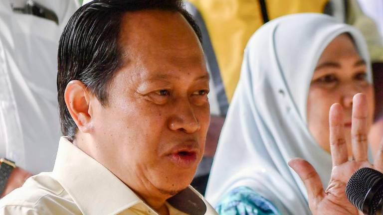 UMNO Supreme Council Member Datuk Seri Ahmad Maslan - BERNAMApix