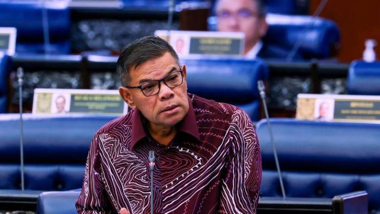 Menteri Dalam Negeri Datuk Seri Saifuddin Nasution Ismail - fotoBERNAMA