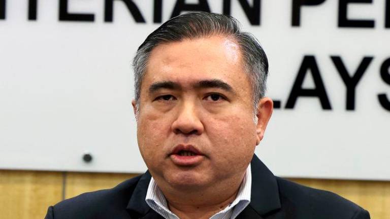 Transport Minister Anthony Loke - BERNAMApix