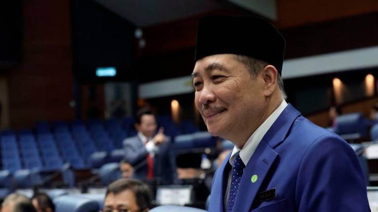 Sabah Chief Minister Datuk Seri Hajiji Noor - Photo by BERNAMA