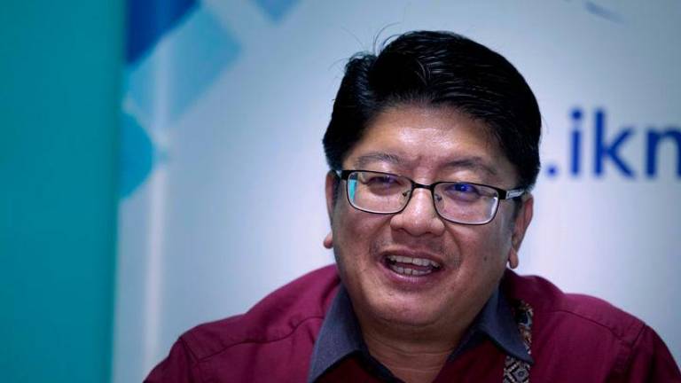 Entrepreneurship and Cooperative Development Minister Datuk Ewon Benedick - BERNAMApix