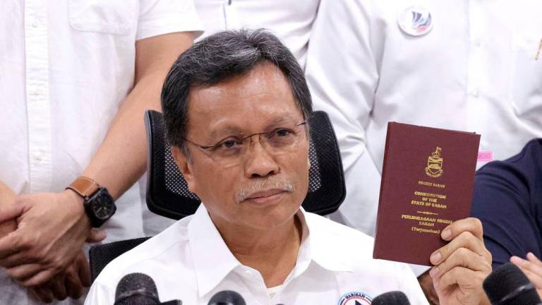 Warisan president Datuk Seri Mohd Shafie Apdal - Photo by BERNAMA