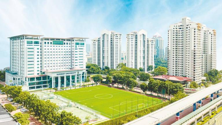 The latest valuation of the Sunway University and College campus as of December 2024 was RM586 million.