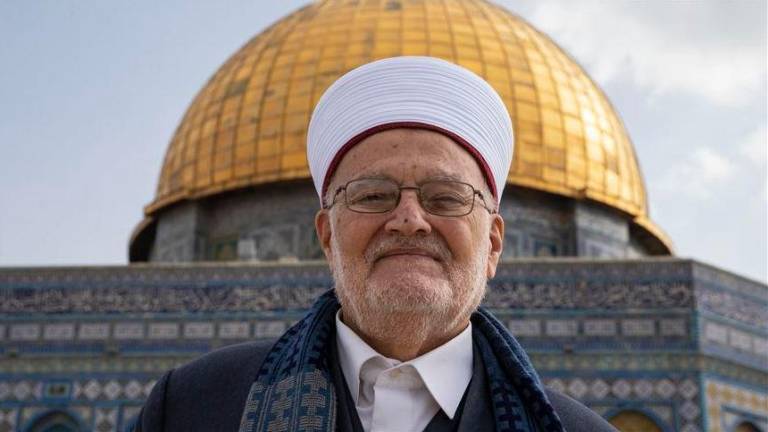 Grand Mufti of Jerusalem Sheikh Ekrima Said Sabri ( Faiz Abu Rmeleh - Anadolu Agency )