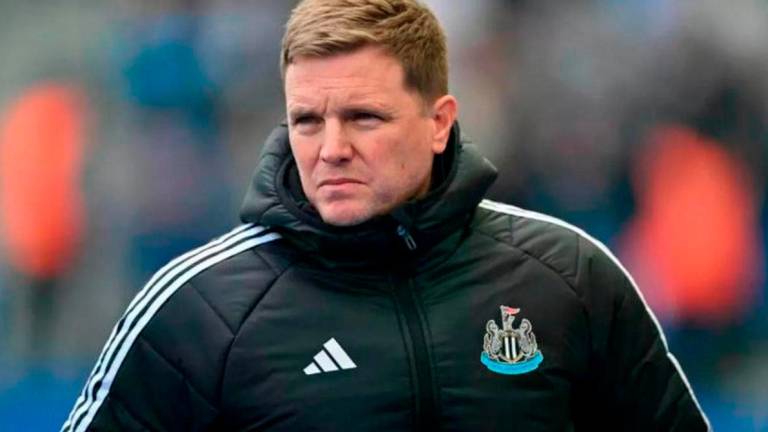 Eddie Howe. AFPPix