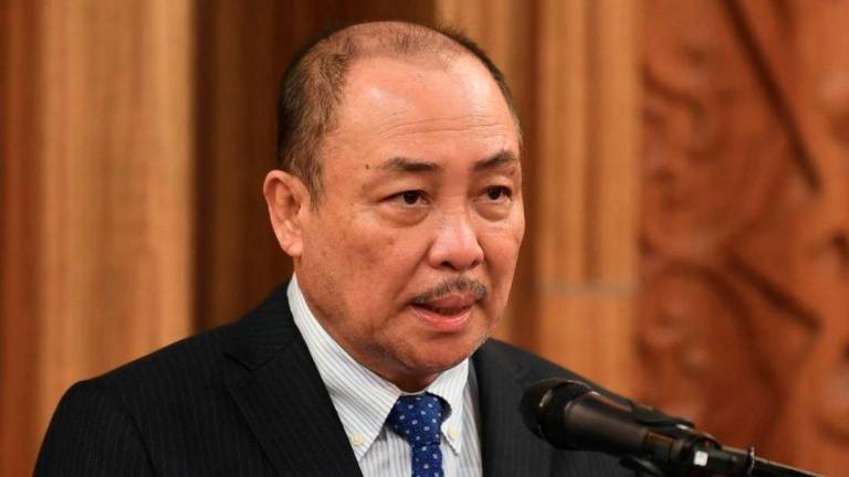 Sabah Chief Minister Hajiji Noor. - BERNAMA