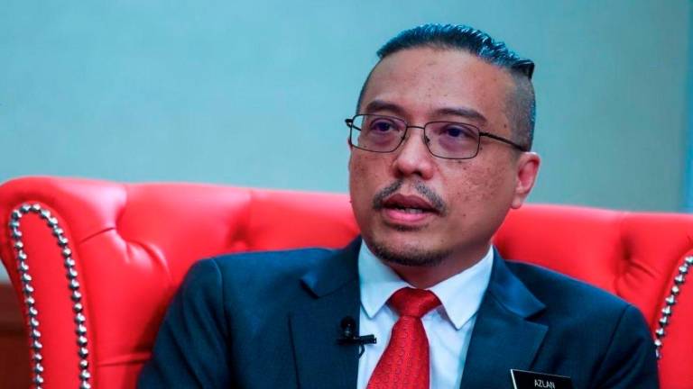 Home Ministry International Division undersecretary Mohd Azlan Razali. - BERNAMA