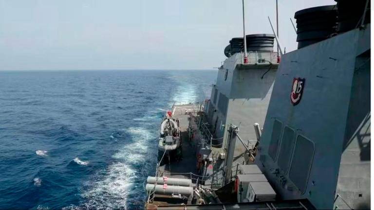 Gambar Hiasan sahaja-Kapal Perang AS -REUTERS