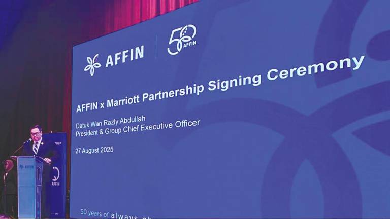 Wan Razly said Affin is banking on stronger spending from its affluent clients.