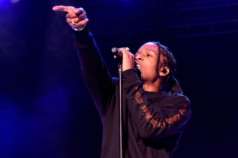 Rapper ASAP Rocky has already had to cancel shows in several countries because of his detention. — AFP