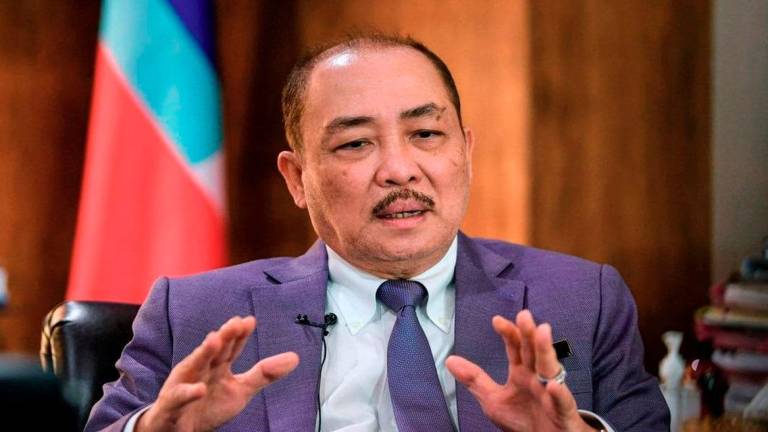 Sabah Chief Minister Datuk Seri Hajiji Noor. - BERNAMA