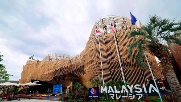 The Malaysia Pavilion draws the attention of visitors with its uniqueness, making it a must-visit destination at Expo 2025 Osaka, which runs until October 13. - BERNAMA