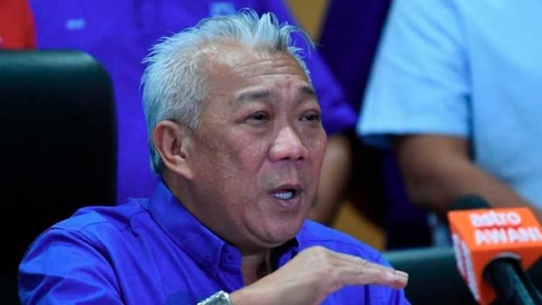 Sabah Umno and Barisan Nasional (BN) chairman Datuk Seri Bung Moktar Radin. - BERNAMA
