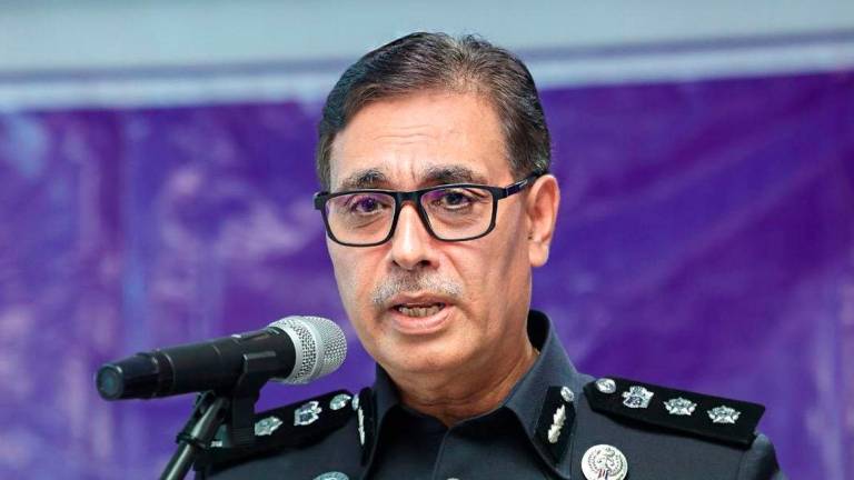 Ketua Polis Daerah Johor Bahru Utara ACP Balveer Singh Mahindar Singh. - BERNAMA