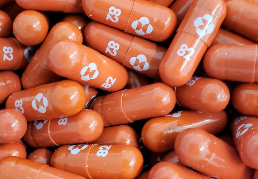 An experimental Covid-19 treatment pill, called molnupiravir. -Merck &amp; Co Inc/Handout via REUTERS. REUTERSPix