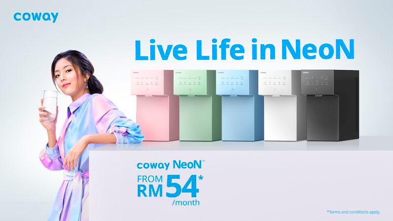 Colour your home with Coway NeoN selection