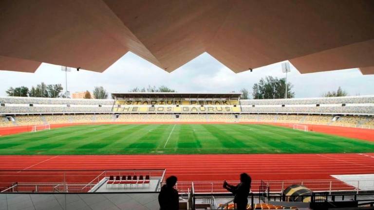 Stadium Perak. - BERNAMA