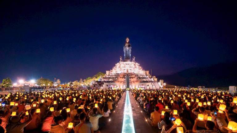 Ba Den Mountain will be the host of large-scale events for Vesak 2025