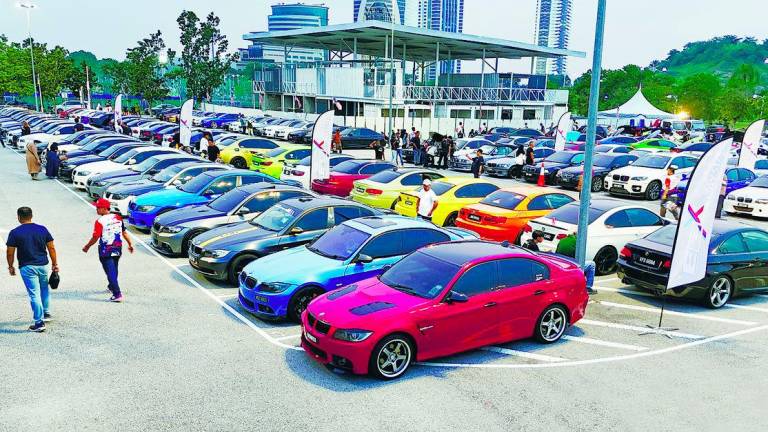 The event drew more than 200 cars, with organisational costs of about RM25,000 covered by sponsors and participant fees. – Pic courtesy of Amir Farizat Sayuti