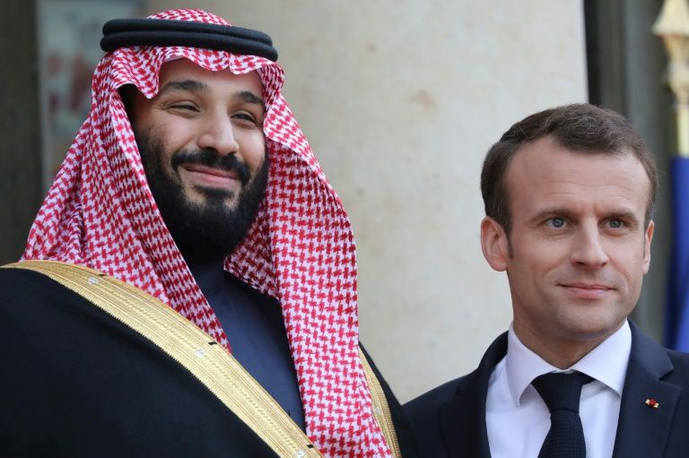 French President Emmanuel Macron expressed France’s “solidarity with Saudi Arabia... in the face of these attacks” in a phone call with Crown Prince Mohammed bin Salman. — AFP