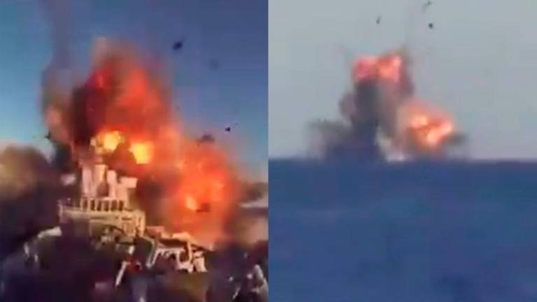 Screenshot of video taken from @Hussin_H5/X