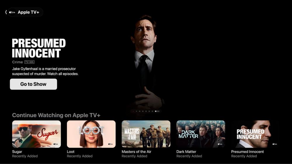 $!Apple TV+ chooses quality over quantity.