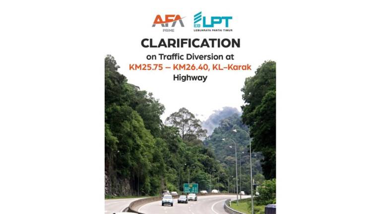Credit - Lebuhraya Pantai Timur / Facebook