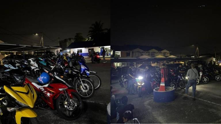 Kredit - Polis Trafik Kuantan / Facebook
