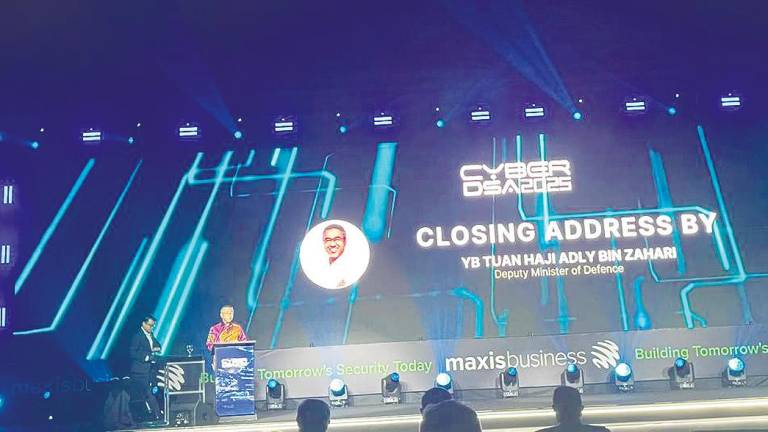 Adly says the cyber base will be structured under Malaysia’s military base model.