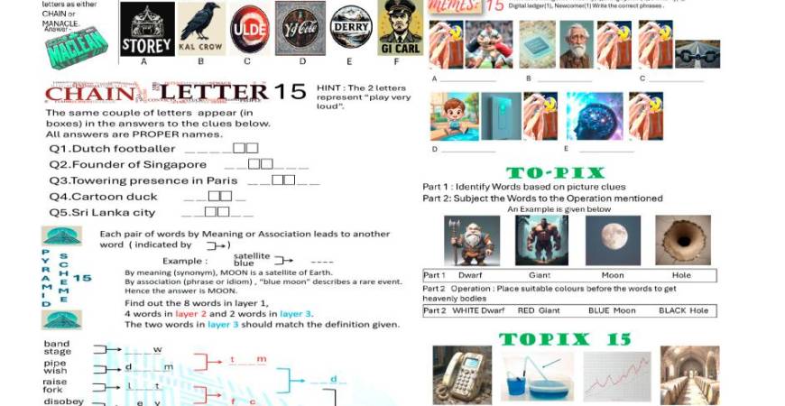 PUZZLES JULY 13, 2025