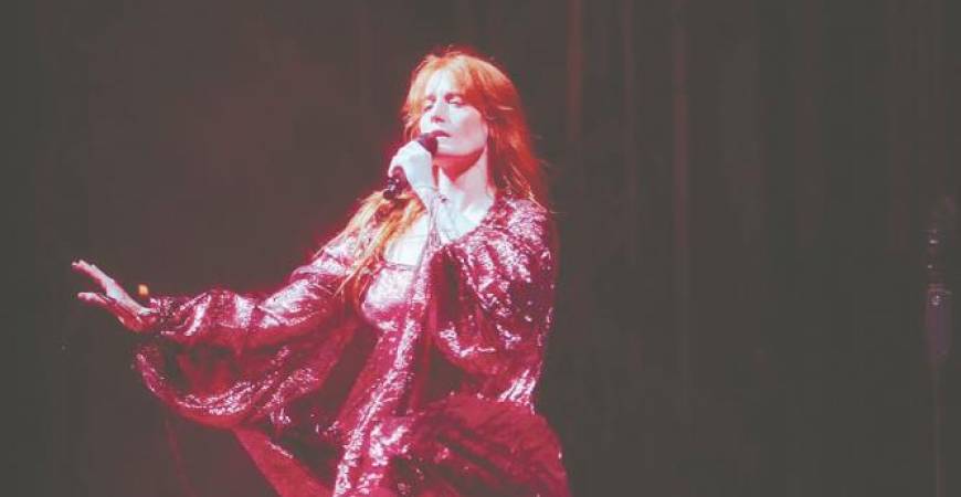 Florence + the Machine performed debut album Lungs with Jules Buckley’s Orchestra at the prestigious venue. – PIC FROM FACEBOOK @FLORENCE +THEMACHINE