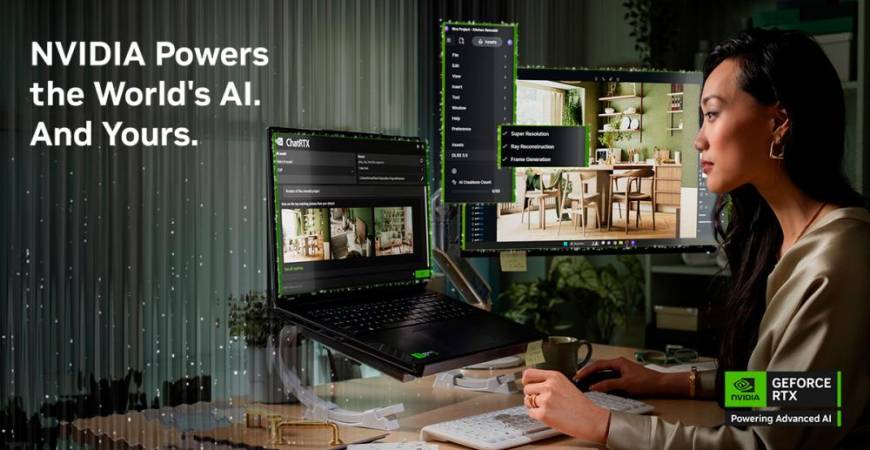 Paving the way for an ecosystem that now has over 100 million users and supports more than 500 AI apps. – PIC COURTESY OF NVIDIA