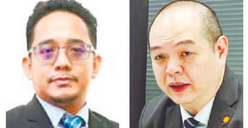 Akmal (left) and Fong.
