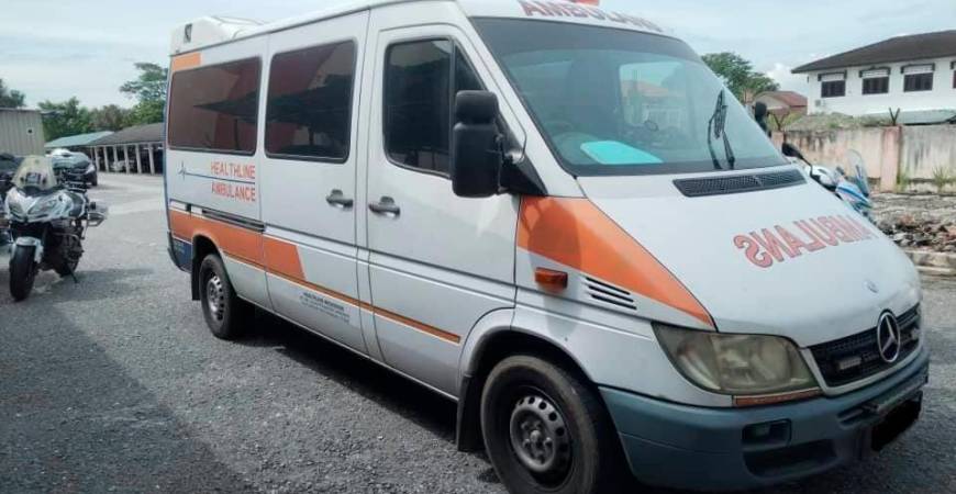 Ambulance Seized in Perak Due to 13-Year Expired Road Tax