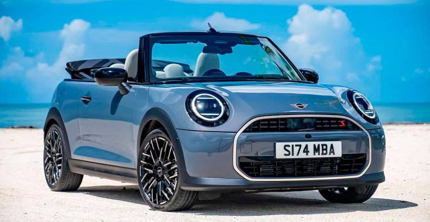 New generation Mini Cooper convertible