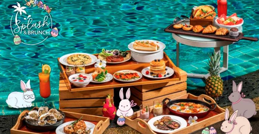 Sunset Terrace’s Splash &amp; Brunch buffet is getting a fun-filled Easter makeover.