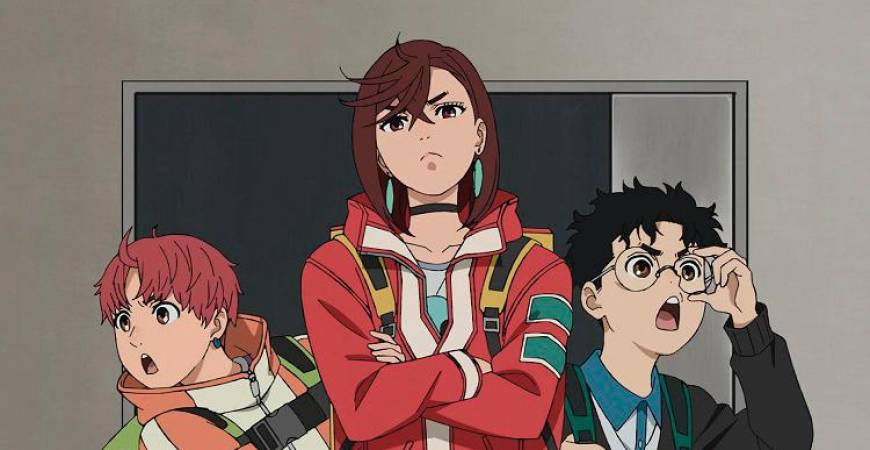 Jiji, Momo and Okarun find themselves not only fighting ghosts and aliens, but also a kaiju this season. – ALL PICS FROM SCIENCE SARU
