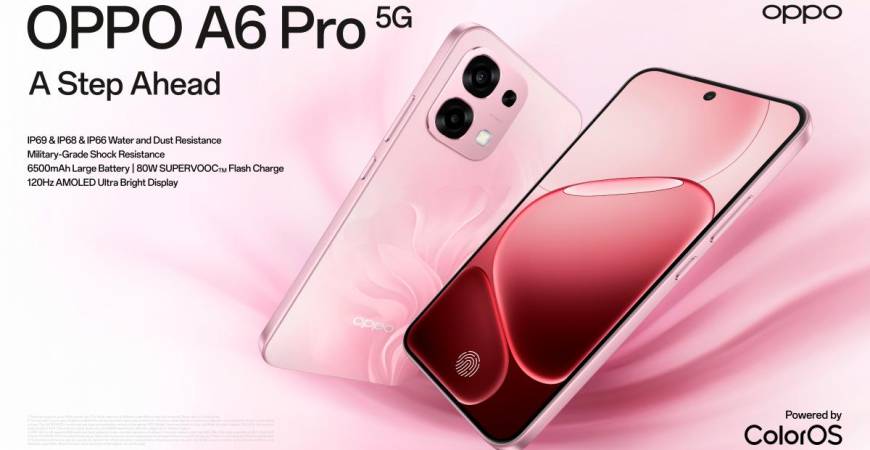 Meet the new OPPO A6 Pro 5G, built to keep up with your everyday life. – ALL PICS FROM OPPO