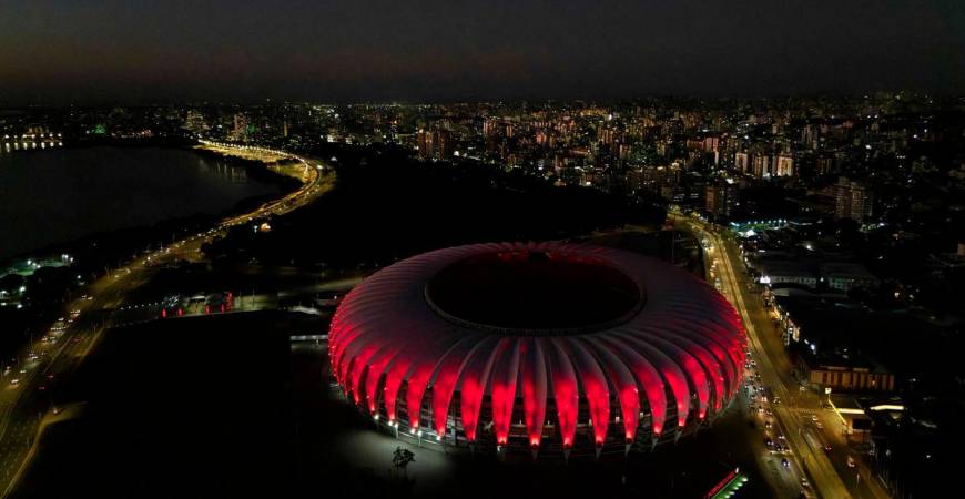 FIFA announced on May 7, 2025, the eight cities that will host the 2027 Women's World Cup in Brazil, the first in Latin America and under the host's dream of winning its first Cup despite the announced absence of its idol Marta. - AFPPIX