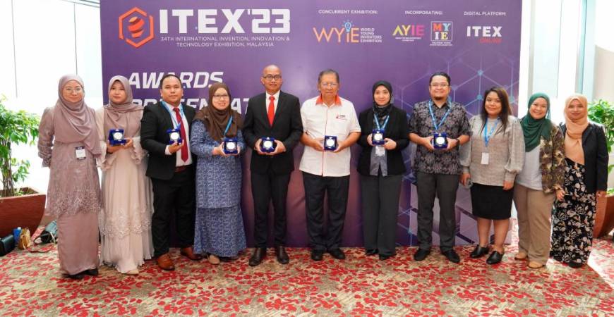 Among MSU’s researchers who participated in ITEX 2023.